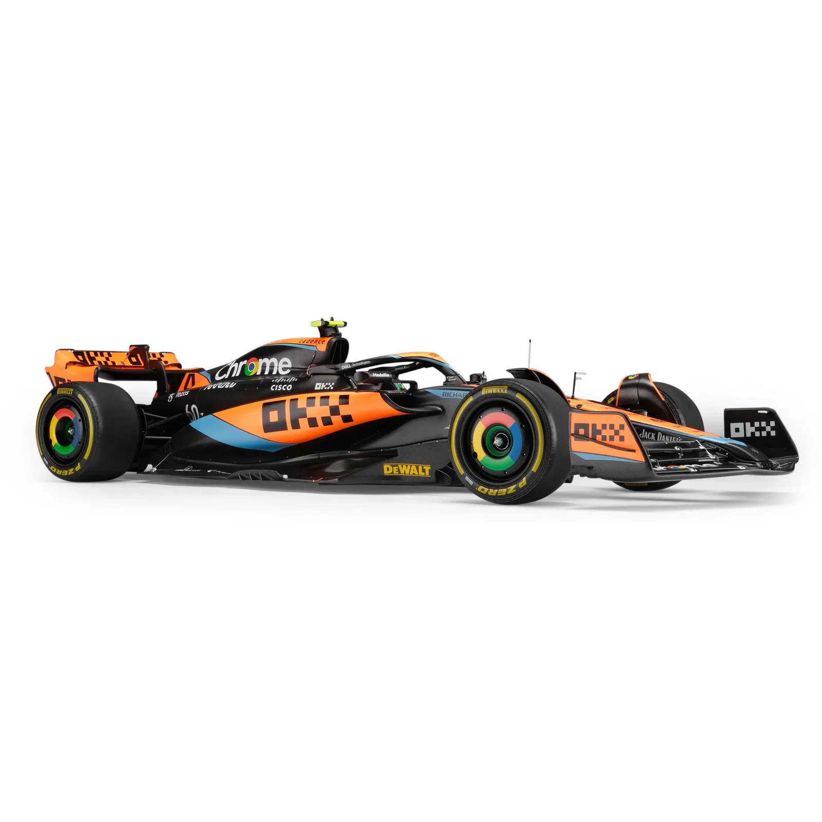 Image of Limited Edition Lando Norris 2023 McLaren MCL60 1:8 Scale Model – Hungarian GP