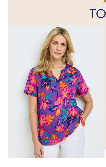 Notch Neck Cap Sleeve Top