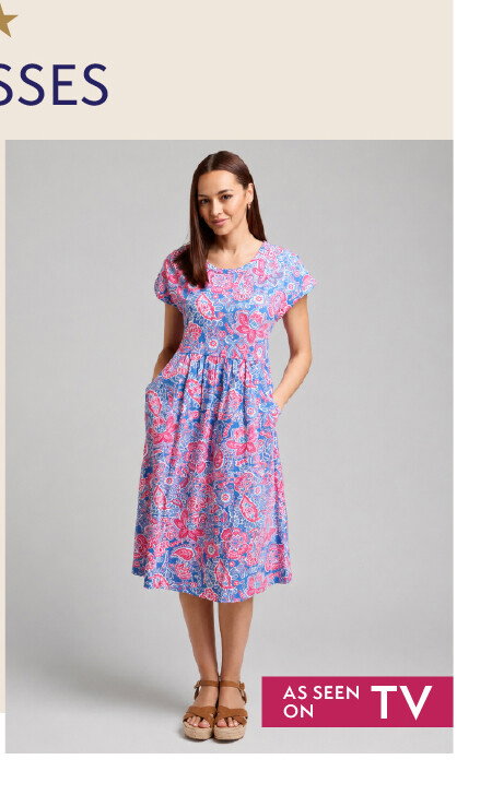 Country Rose Midi Dress