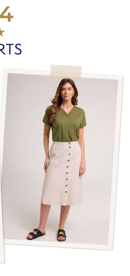 Chambray Skirt