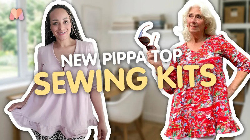 Learn all about the latest Pippa Top sewing kits