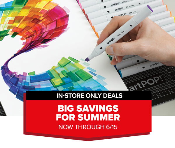 Big Savings for Summer Now Through 6/15