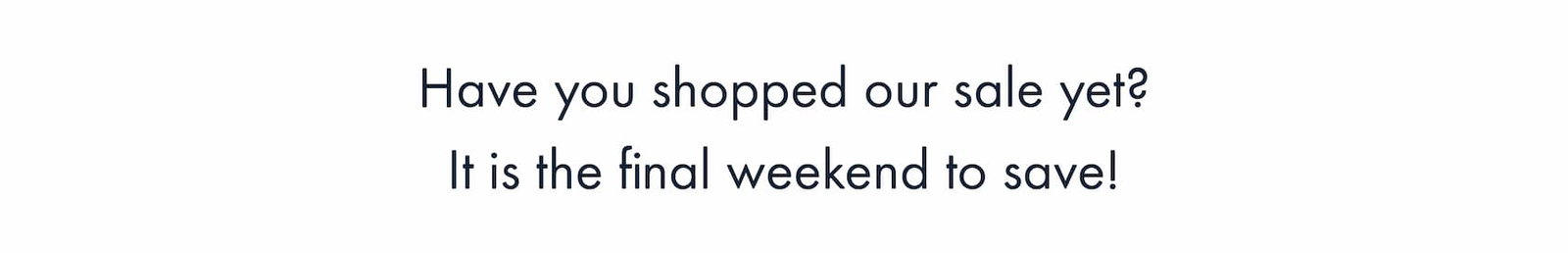 Massive Sale