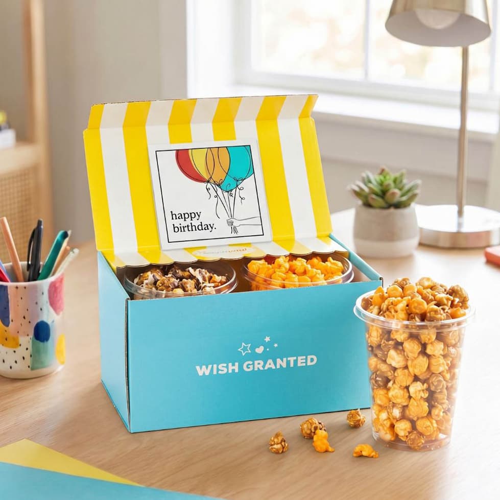 Happy Birthday Popcorn Gift