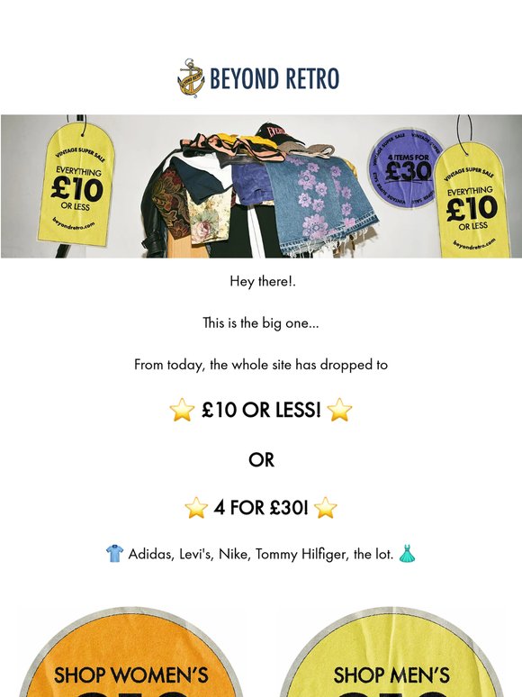 🚨 25,000 Vintage items ⭐ £10 or less ⭐ Yes, you read that right...