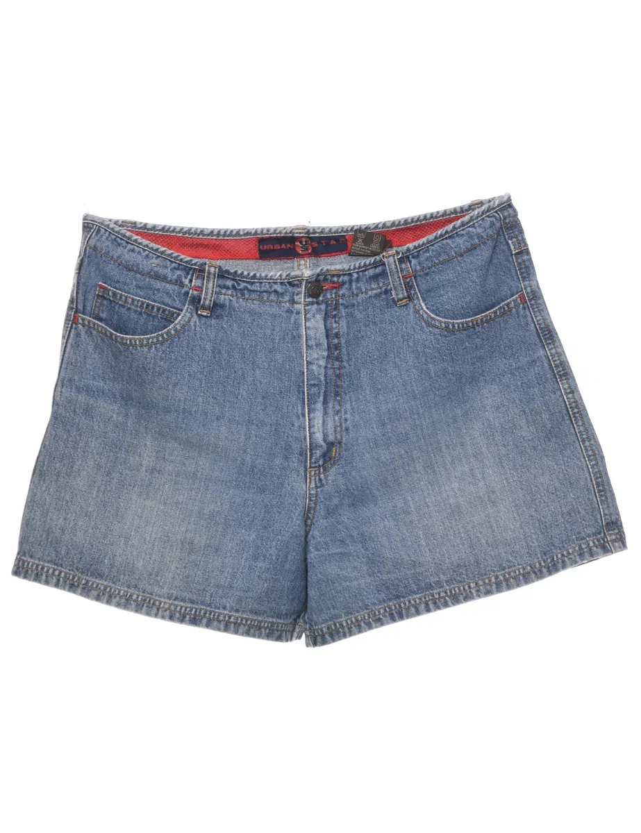 Image of Y2K Vintage Stone Wash Denim Shorts - W35 L4