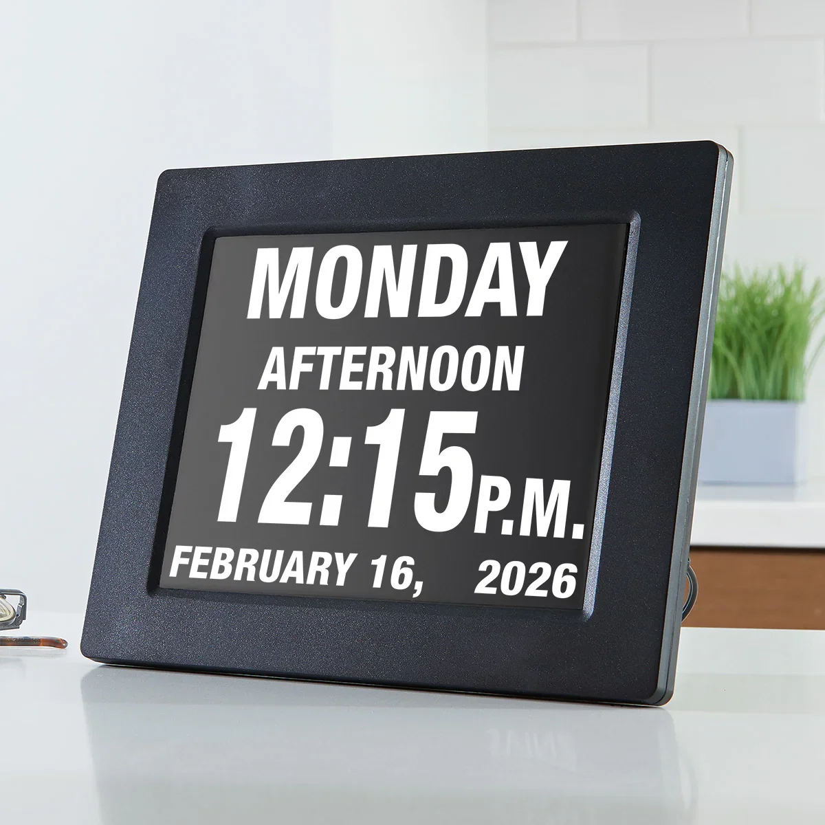 Image of Easy To Read Digital Clock by Sharper Image