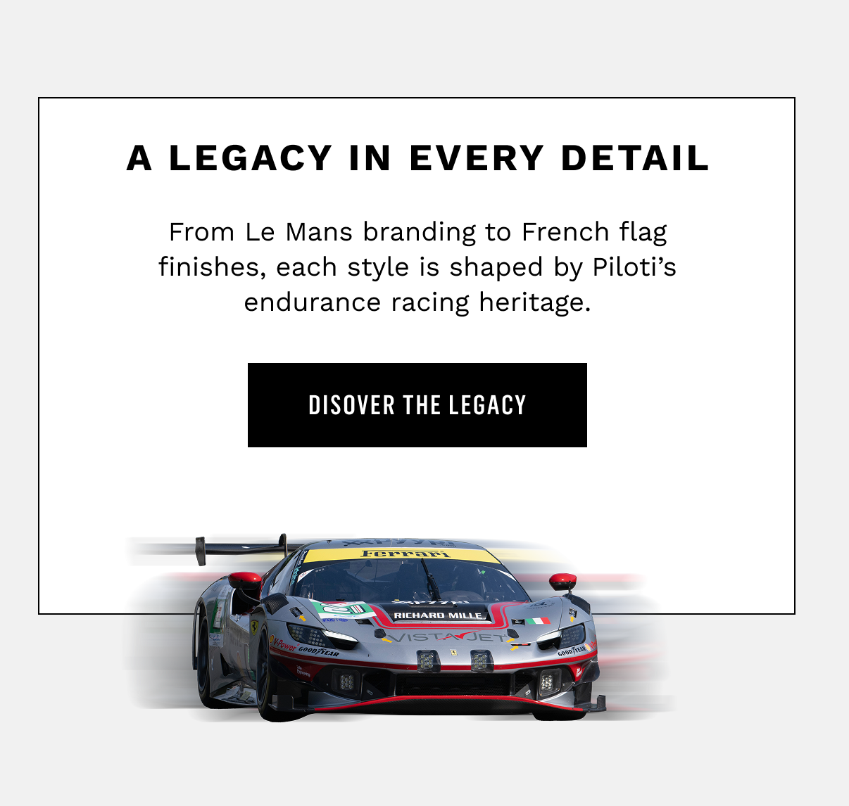A Legacy In Every Detail