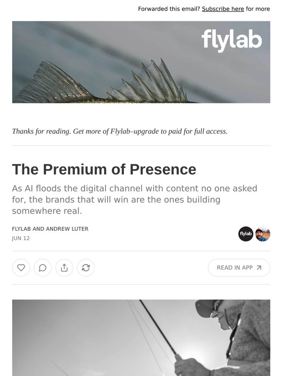 The Premium of Presence