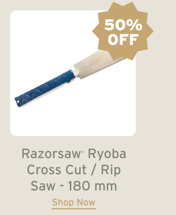 Razorsaw Ryoba Cross Cut/Rip Saw - 180 mm - No. 291