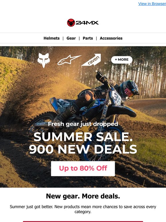 Summer Sale grows – more gear in