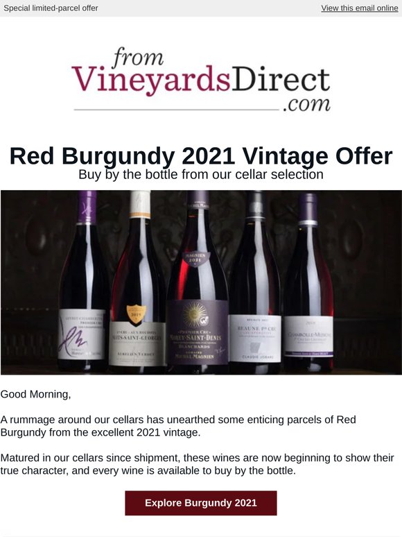 2021 Red Burgundy — Drinking Beautifully Now