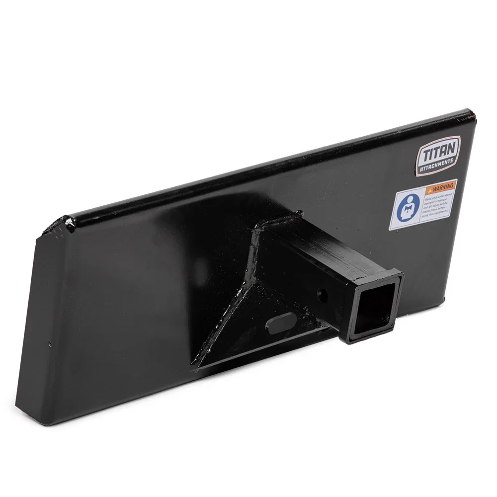 Image of Mini Skid Steer Receiver Hitch Mount Plate