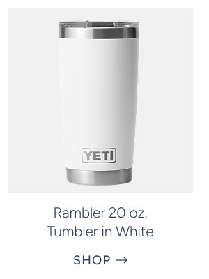 Rambler 20 oz. Tumbler in White
