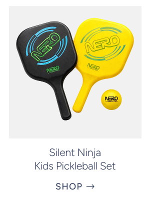 Silent Ninja Kids Pickleball Set