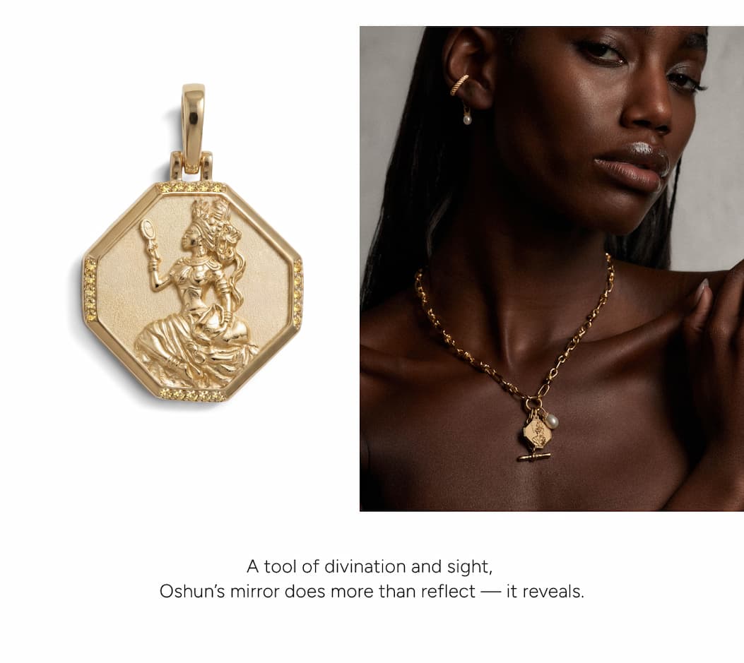 Oshun Goddess Pendant