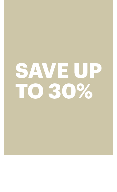 Save up to 30%