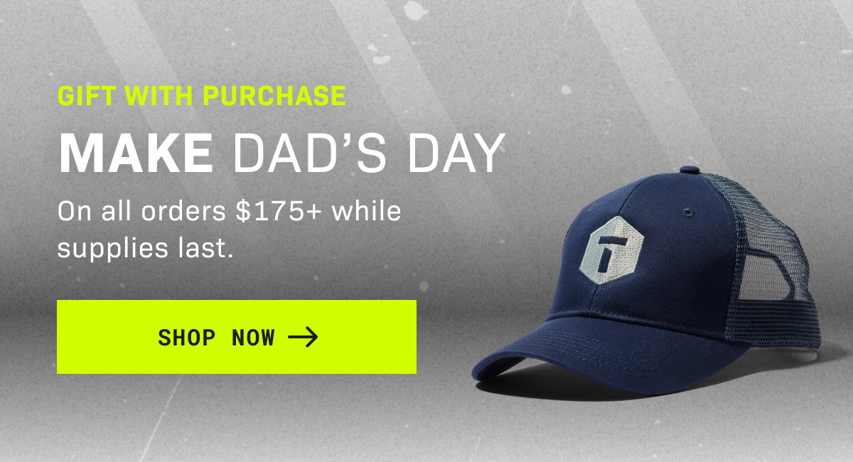 Gift with purchase on all orders $175+ while supplies last.