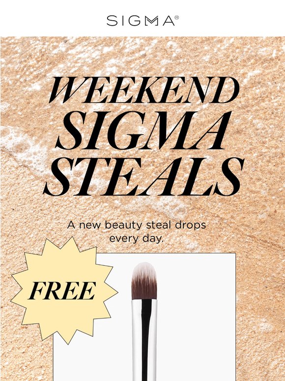 Weekend Steal: FREE F70 Brush! 😍