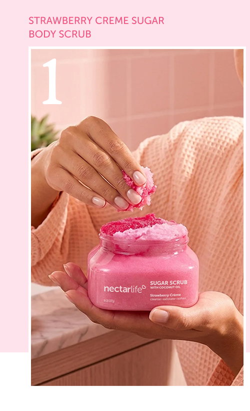 Strawberry Creme Sugar Body Scrub