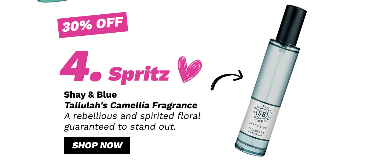 Shay & Blue Tallulah's Camellia Fragrance 30ml