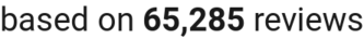 number of reviews