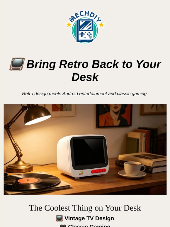 📺 Retro Mini Android TV