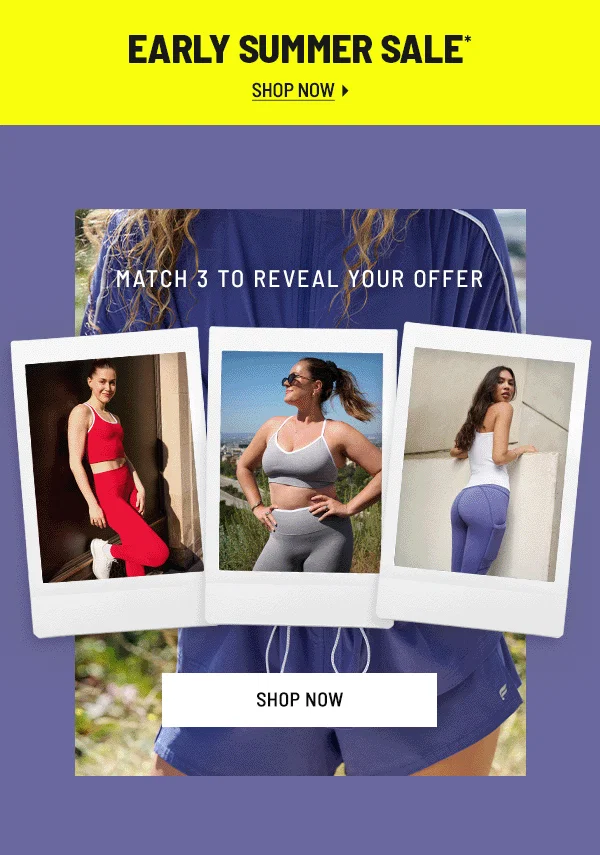 Early Summer Sale