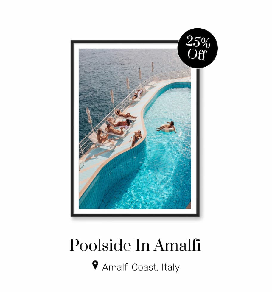 Poolside In Amalfi