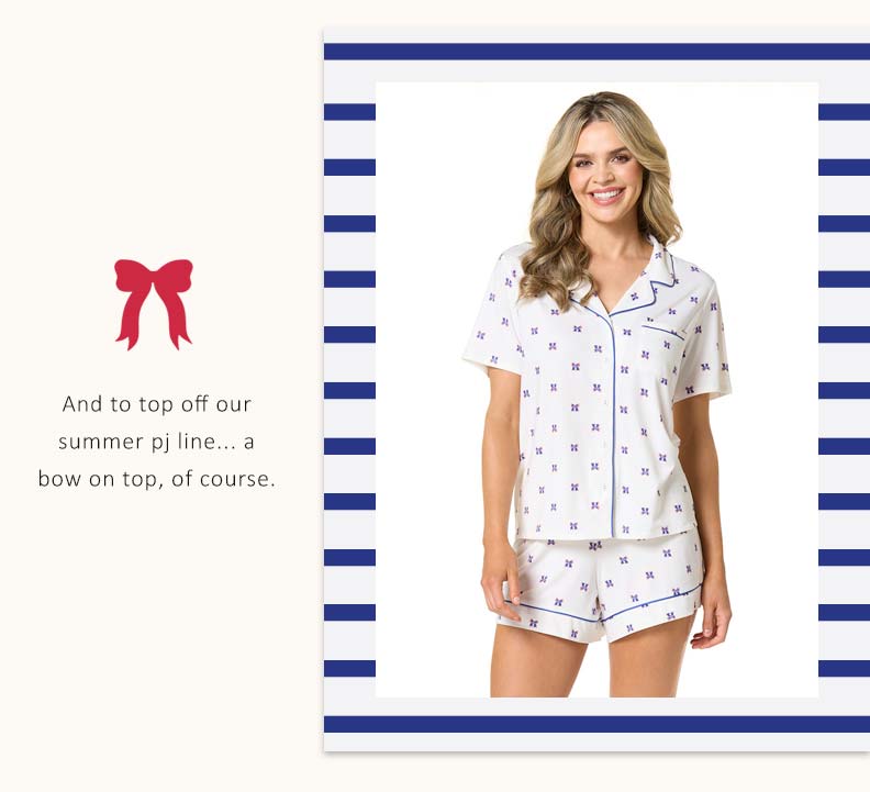 Shop Americana Bow Sleep Set