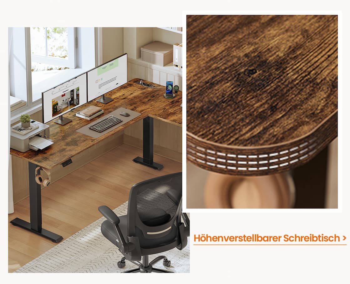 Höhenverstellbarer Schreibtisch