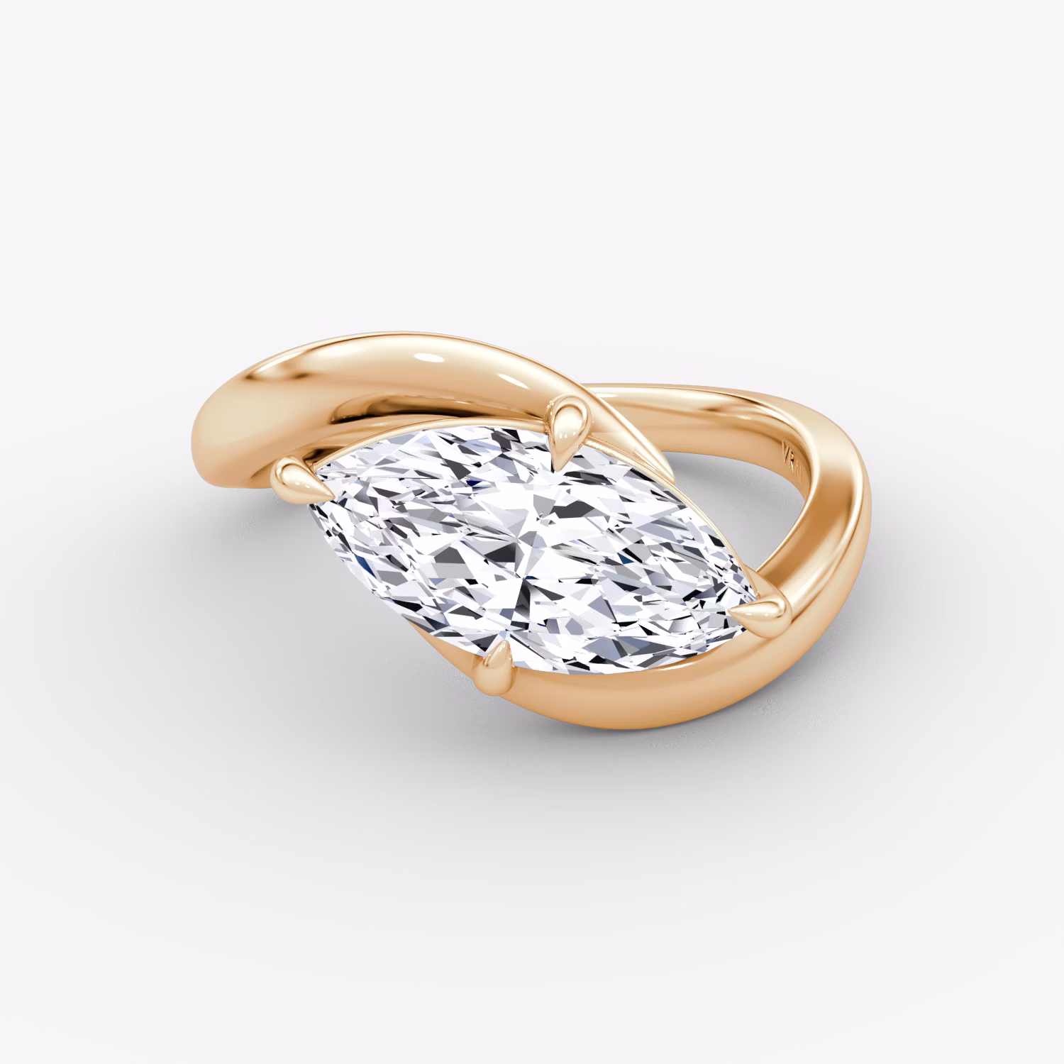 Wrapped Engagement Ring Marquise RG