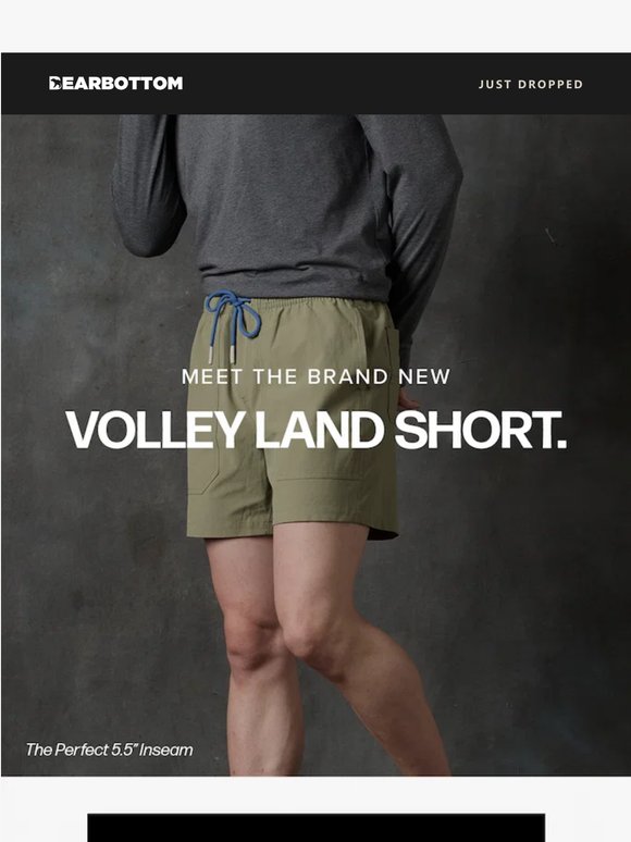 NEW ARRIVAL: Volley Land Short