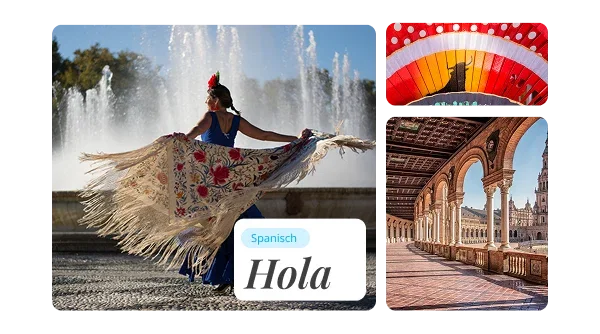 Sag „Hola“ zu einer neuen Sprache!