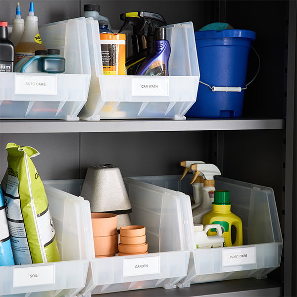 Stackable Plastic Utility Bins
