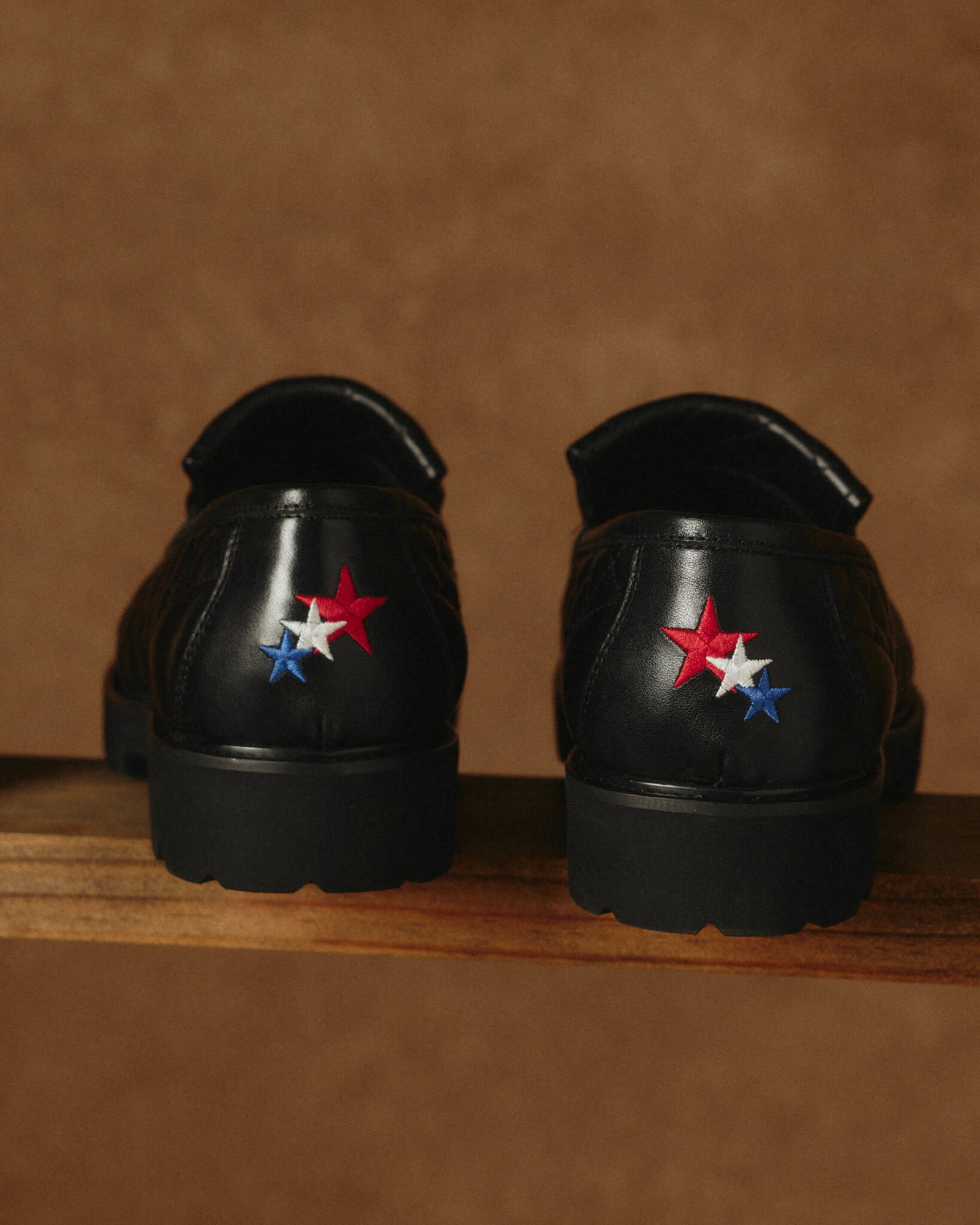 The Pitch Quilted Soccer Loafers
