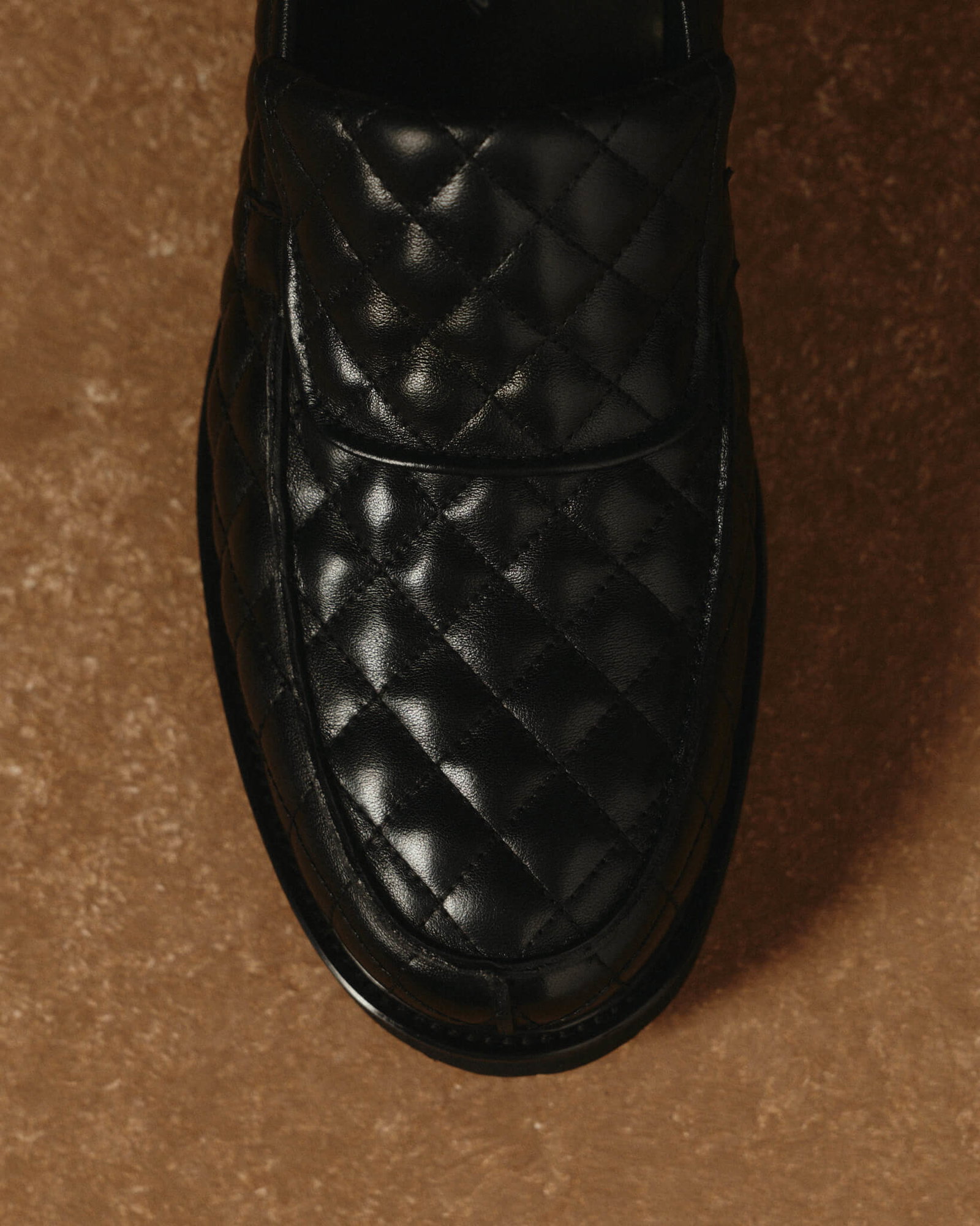 The Pitch Quilted Soccer Loafers