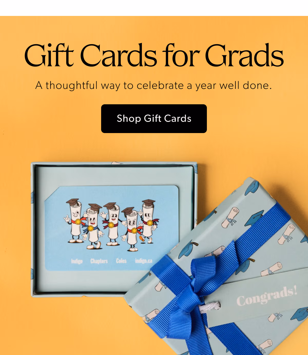 Gift Cards for Grads | A thoughtful way to celebrate a year well done.