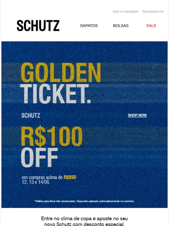 Golden ticket It's ON 🔓