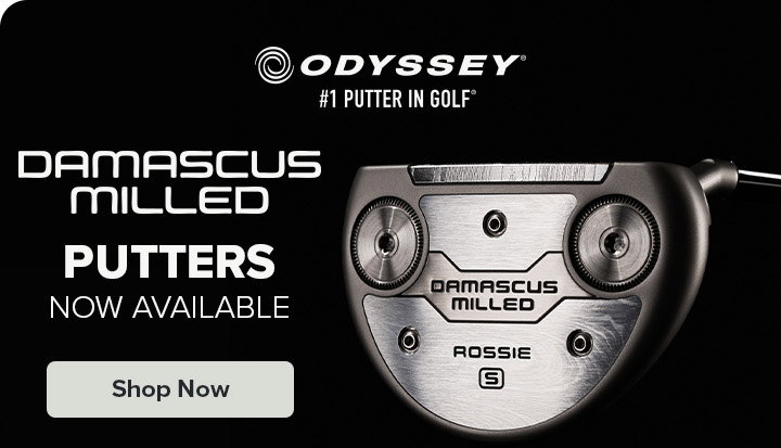 Odyssey Damascus Milled Classic Series Putters - Available for Presale