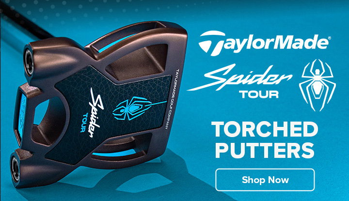 TaylorMade Spider Tour "Torched" Putters - Now Available