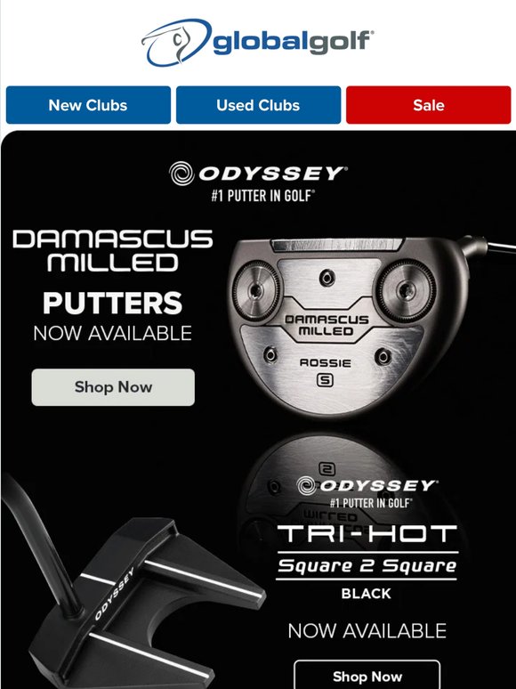 The Newest Putters Are Here