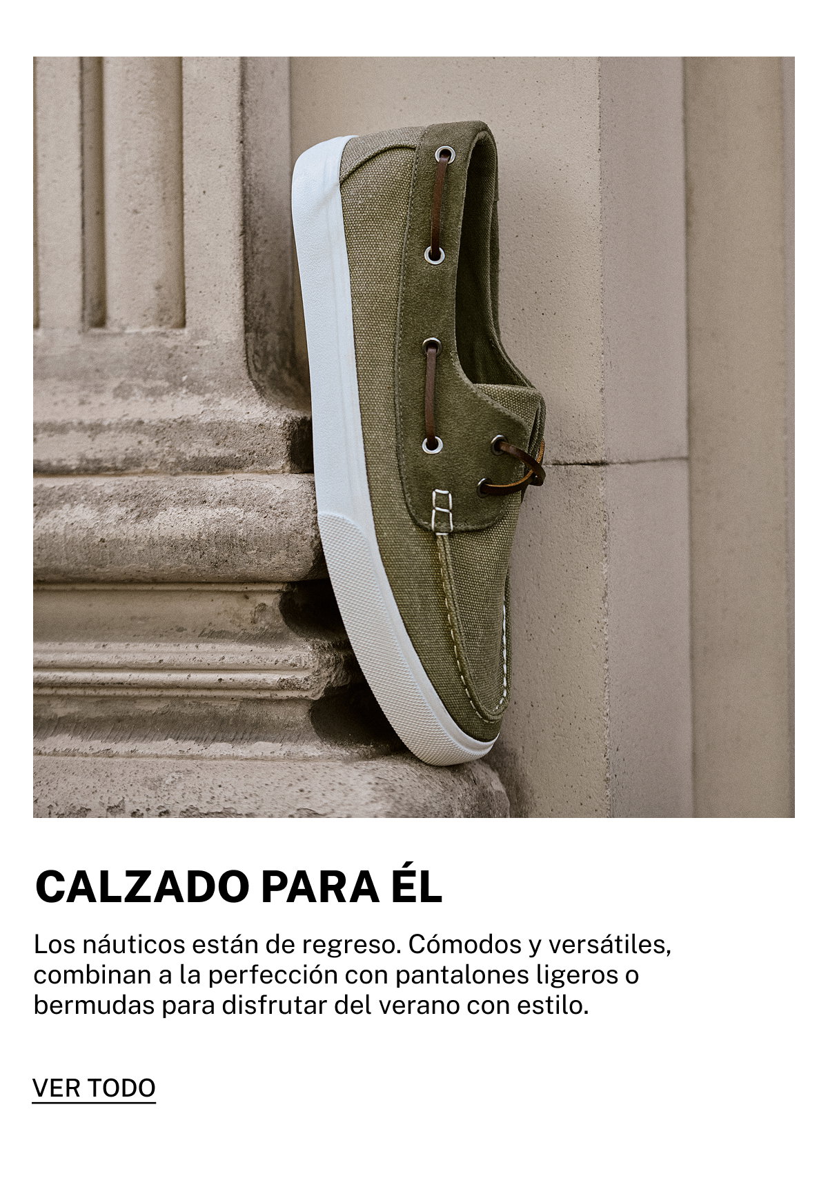CALZADO PARA ÉL