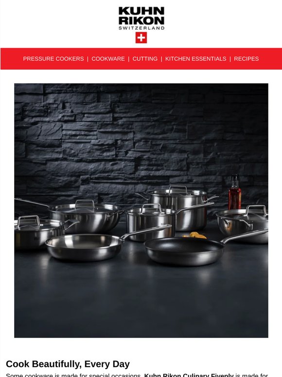 Cook Beautifully, Every Day with Culinary Fiveply