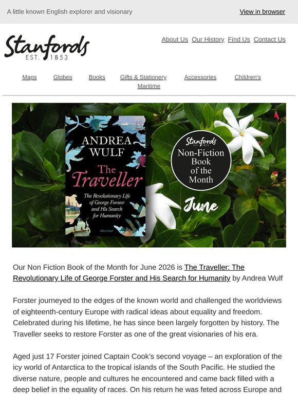 Our Non Fiction Book of the Month