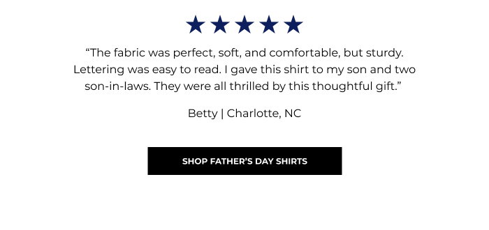 Shop Father's Day Shirts
