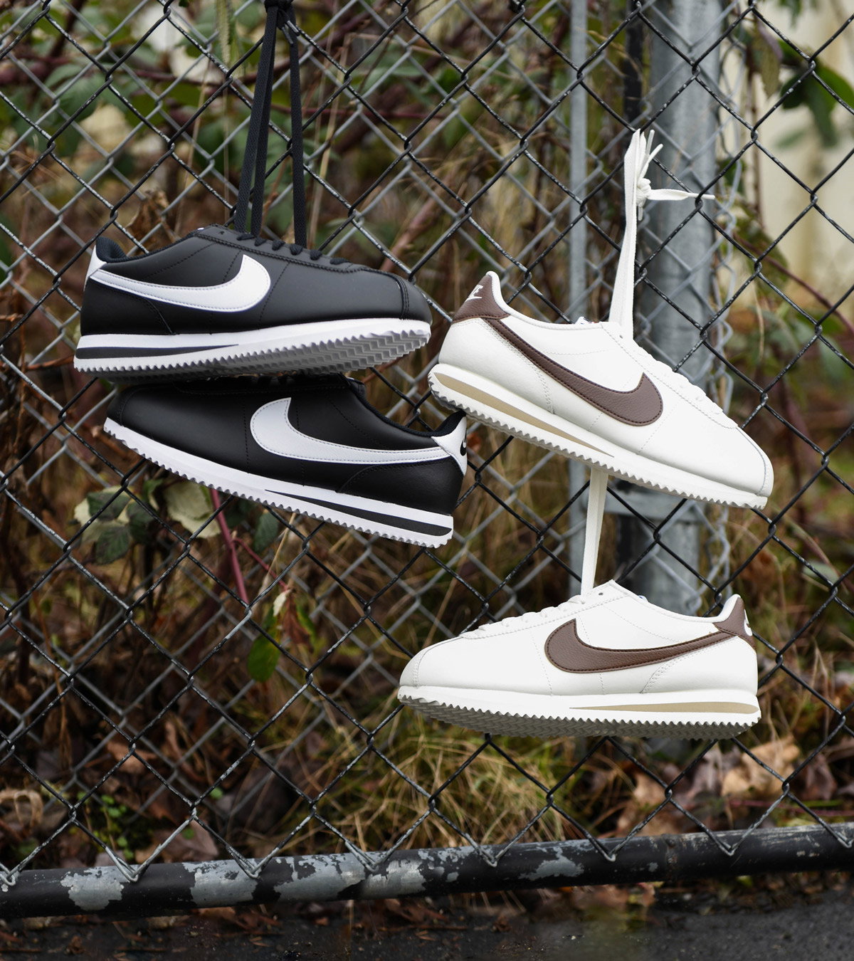 Shop retro shoes from Nike, including the Cortez model in a variety of colors