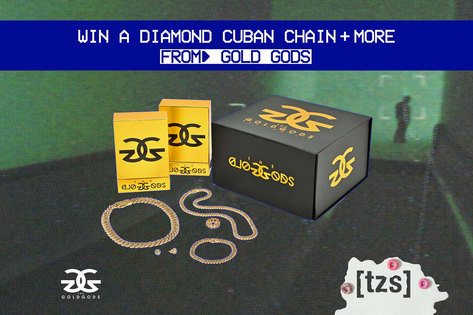 Enter to Win a Gold Gods Diamond Cuban Prize Pack! Download the Zumiez App on the Google Play Store or the iOS store to enter.
