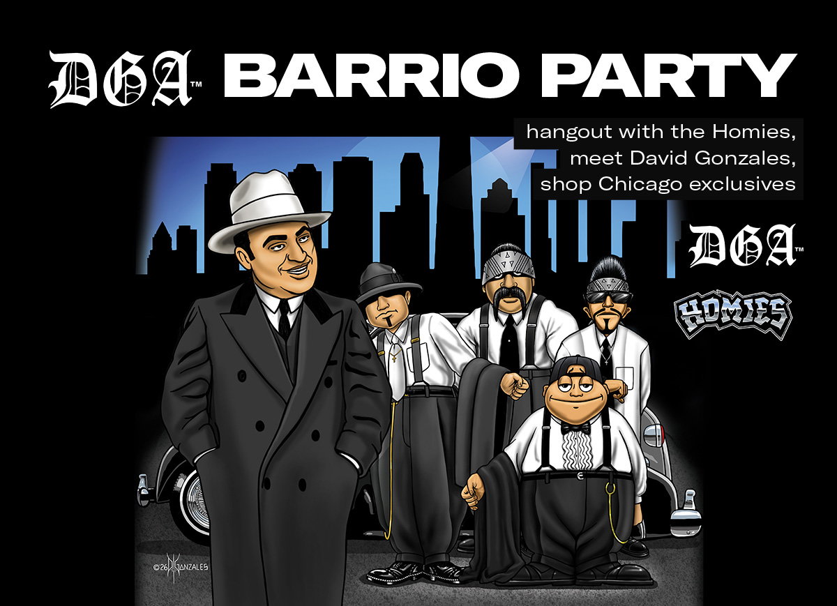 Come party with the DGA Homies this Sunday in Chicago, from 1pm to 4pm! Learn more now