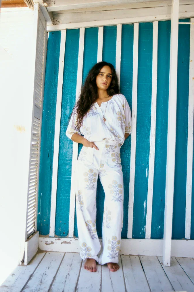 Image of Boss Pants - Marigold Print
